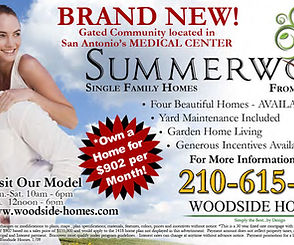 Woodside Homes Summerwood Flyer