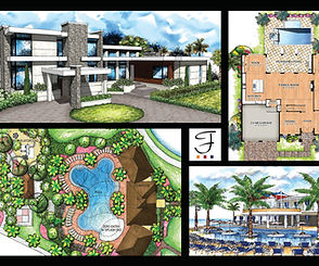 Fontaine By Design Postcard Front