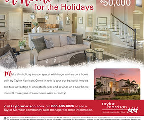 Taylor Morrison Holiday Ad