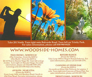 Woodside Homes Ad
